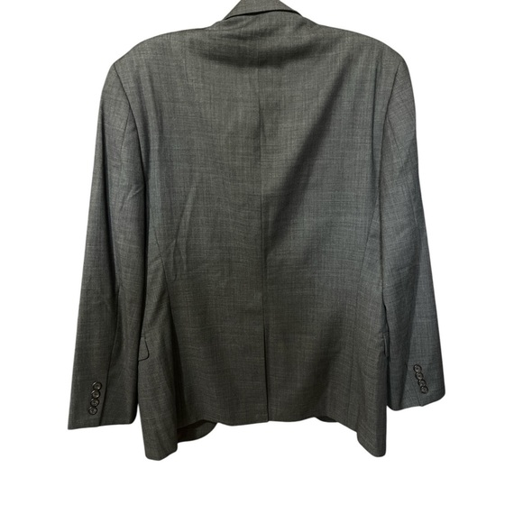 Lauren Ralph Lauren Wool Blazer Jacket Sportscoat Office Professional Dark Gray - Picture 2 of 14